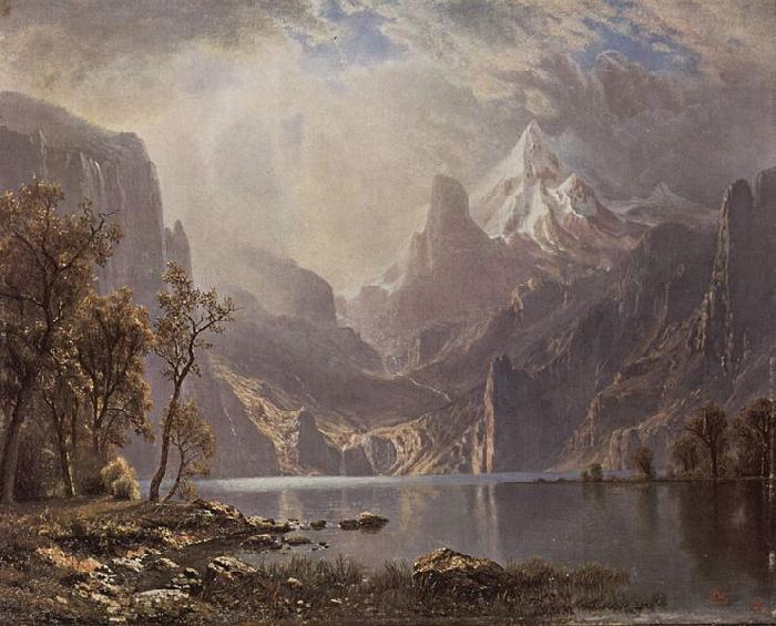 Albert Bierstadt In the Sierras